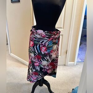 Venus Floral Pencil Skirt